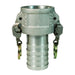 Acople x Vástago para Manguera Dixon 8" aluminio AC800EZ
