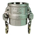 Acople EZ Boss-Lock Tipo D Dixon 6" acero inoxidable 316 RD600EZ