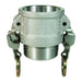 Acople x Macho NPT Dixon 4" aluminio AB400EZ