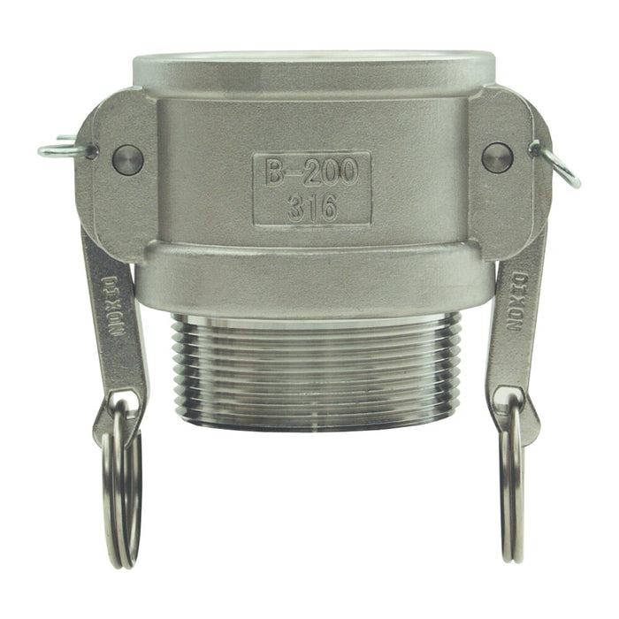 Acople Global Tipo B Dixon 6" acero inoxidable 316 G600-B-SS