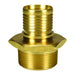 Cople Macho Dixon 1-1/2" latón H5232CS
