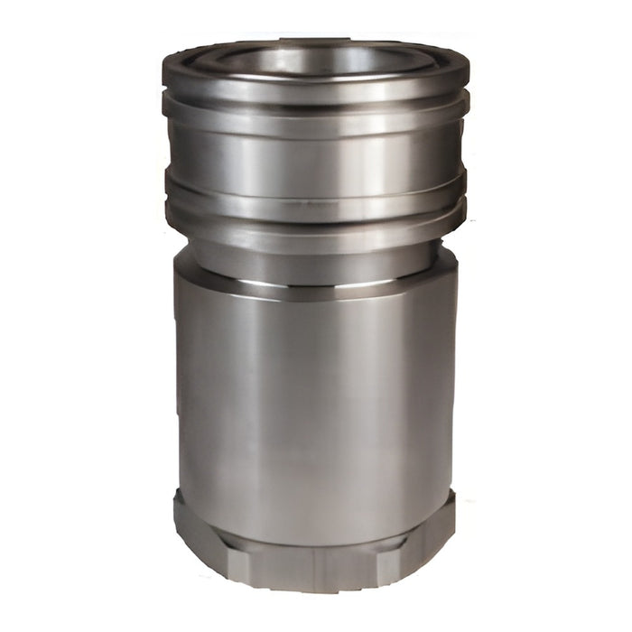 Cople rápido Dixon 1-1/2" rosca NPTF perfil ISO-B en acero inoxidable 316 12HF12-SS