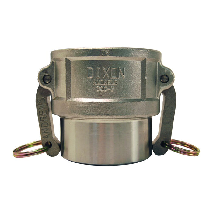 Cople Dixon × soldable a tope a schd40 tubo or socket soldable a tubo DE – 3" acero inoxidable 300DWBPSTSS