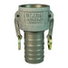 Acople x Vástago Dixon 6" aluminio 600-C-ALH