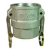 Cople Dixon Tipo D – 2" aluminio 200-D-AL