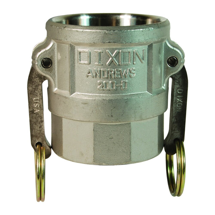 Cople Dixon Tipo D – 2" acero inoxidable 200-D-SS