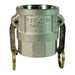 Cople Dixon Tipo D – 2" acero inoxidable 200-D-SS