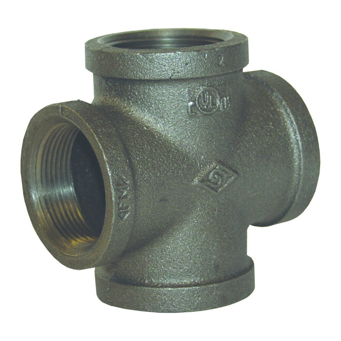Cruceta Roscada - Rosca NPT Dixon 2-1/2" hierro MIC250