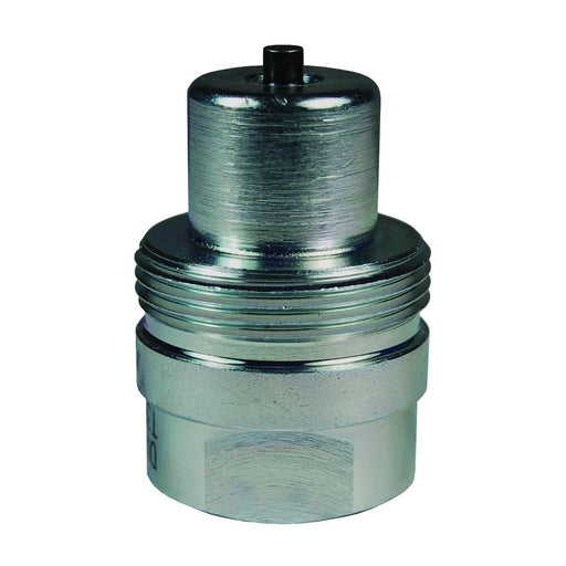 Niple Dixon alta presión con obturador serie T 3/8" × 3/8" NPTF – acero T3F3-PV