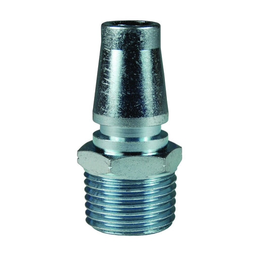 Niple Dixon intercambio Schrader 1/2" × 1/2" NPTF macho – acero SHD4M4
