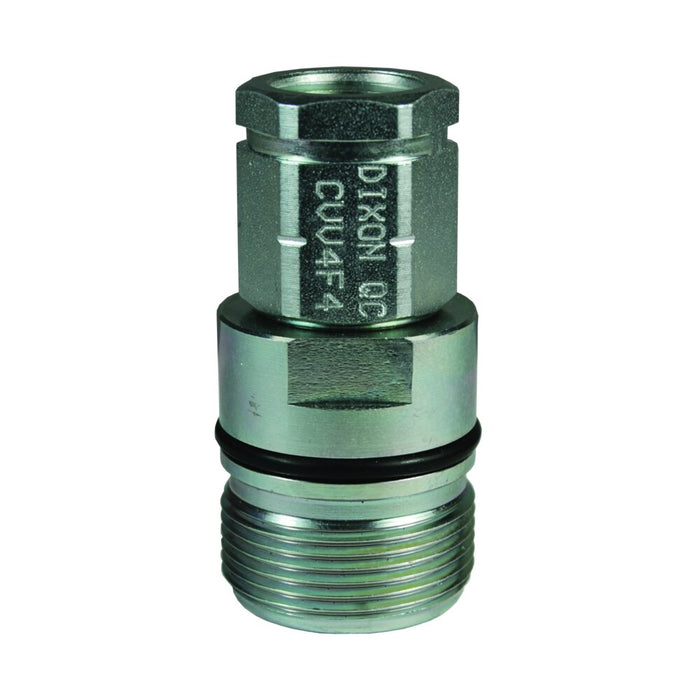 Niple Intercambio Rosca Unión Europeo Dixon Serie-CVV 3/4" x 3/4" - 14 NPTF rosca hembra acero CVV6F6