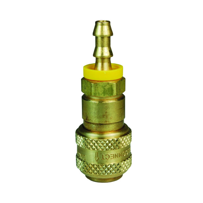 Cople Automático Dixon Serie-D 1/4" x 3/8" push-loc latón 2DB3-B
