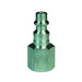 Niple Dixon Serie-DF 1/2" x 1/2" - 14 NPTF rosca hembra acero inoxidable 303 D4F4-S