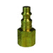 Niple Dixon Serie-DF 1/2" x 1/2" - 14 NPTF rosca hembra latón D4F4-B