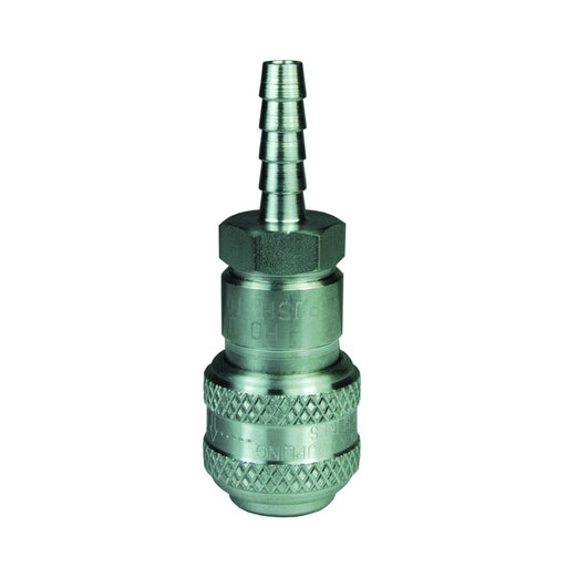 Cople Automático Dixon Serie-D barbas para manguera acero inoxidable — Suminregio Industrial