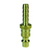 Niple Automático Dixon Serie-D 1/2" x 3/4" barbas para manguera latón D4S6-B
