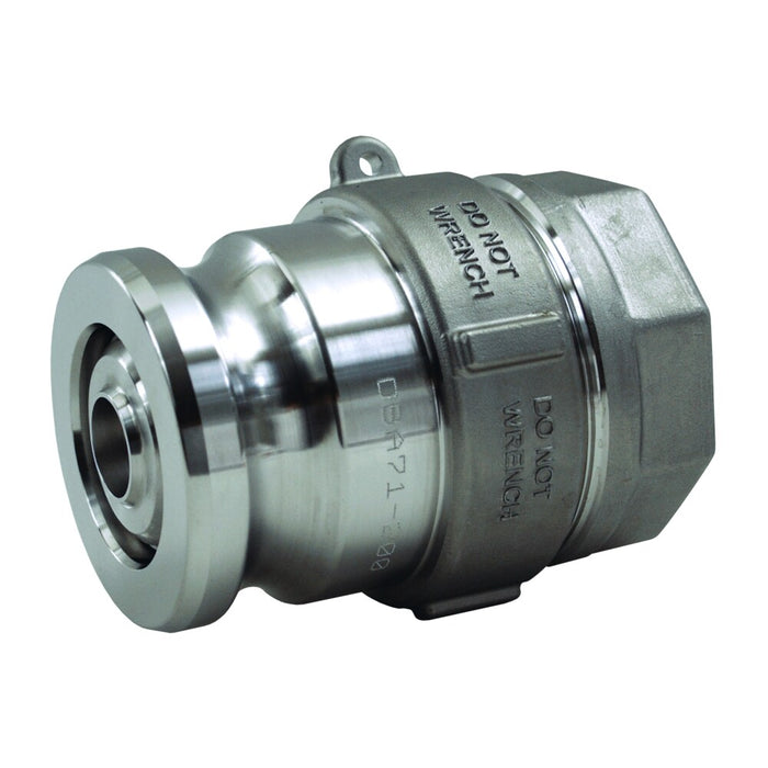 Adaptador Bayloc™ de Desconexión en Seco Dixon 2" acero inoxidable DBA71-150