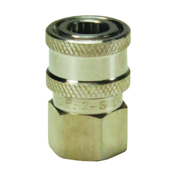 Cople Intercambio de Paso Directo Dixon Serie-E 3/4" x 3/4" - 14 NPTF rosca hembra acero inoxidable 303 6EF6-S