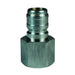 Niple Intercambio de Paso Directo Dixon Serie-E 1" x 1" - 11-1/2 NPTF rosca hembra acero inoxidable 303 E8F8-S