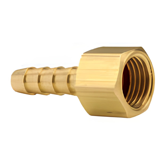 Empaque Dixon hembra rosca NPSM en latón — medidas 1/8" a 1"
