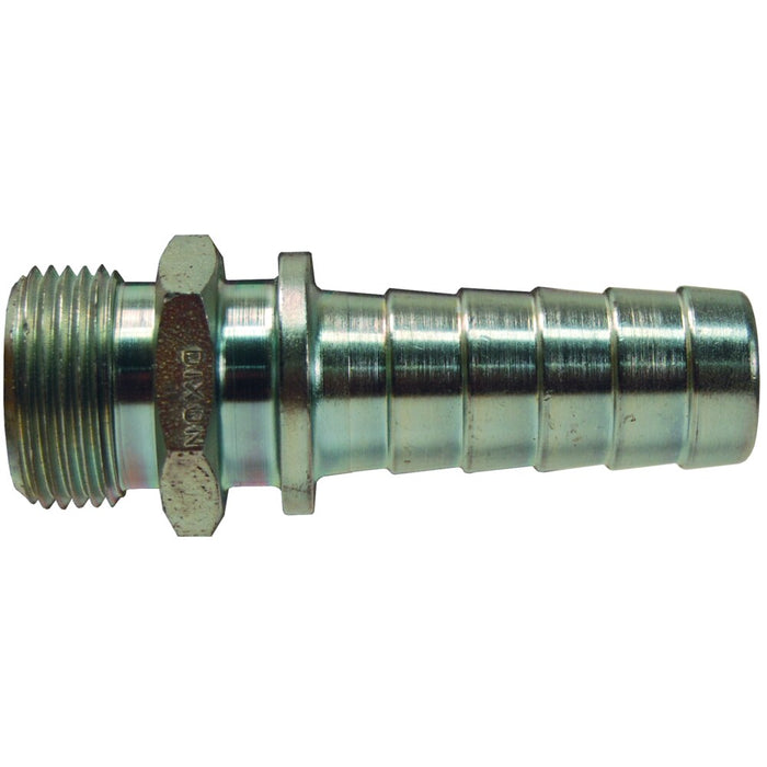 Espiga Dixon 3/4" macho rosca NPSM en acero platinado SLS616