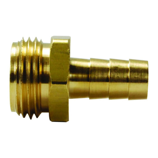 Espiga para manguera Dixon 3/4" × 3/4" macho GHT (rosca de jardín) 1" espiga length latón – 3/4" latón 5851212C