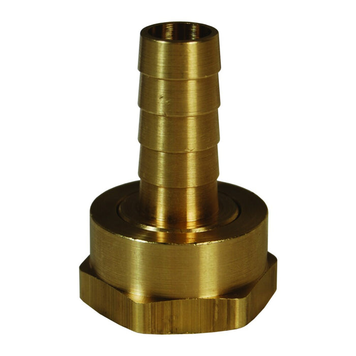 Manguera Dixon Latón espiga corta fem w/giratorio tuerca 3/4" × 3/4" fem npsm – 3/4" latón BS646