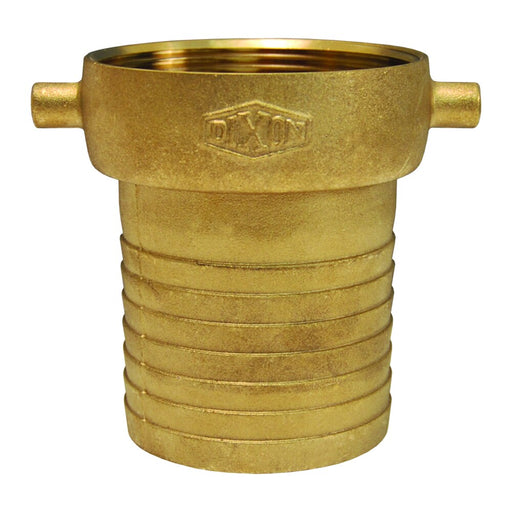 Espiga para manguera Dixon 2 1/2" espiga corta suction hembra latón espiga y tuerca npsm – 2 1/2" latón FBB250