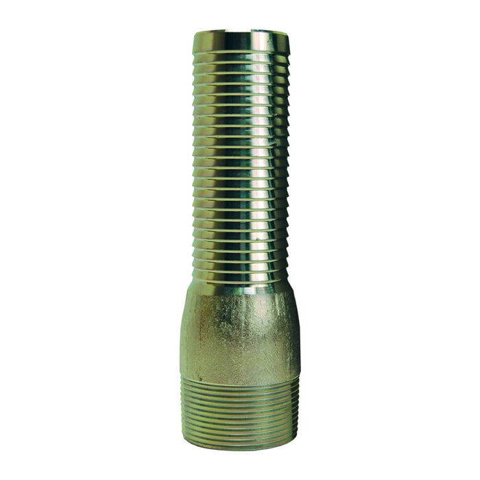 Niple Macho (Rosca NPT) Dixon 2-1/2" acero platinado SK31