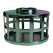 Colador de Agujero Cuadrado Dixon 6" acero platinado SHS60