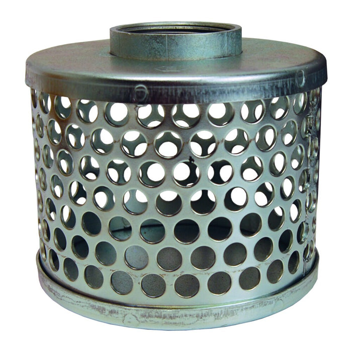 Colador de Agujero Redondo Dixon 2-1/2" acero platinado RHS30