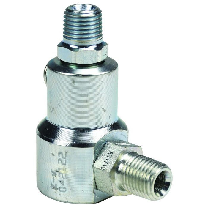 Giratorio Dixon 1/4" rosca macho NPTF en acero platinado SP5500-4