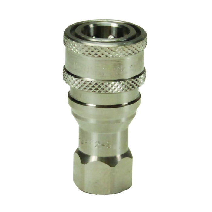 Cople Intercambio ISO-B Dixon Serie-H 1" x 1" - 11-1/2 NPTF rosca hembra acero inoxidable 303 8HF8-S