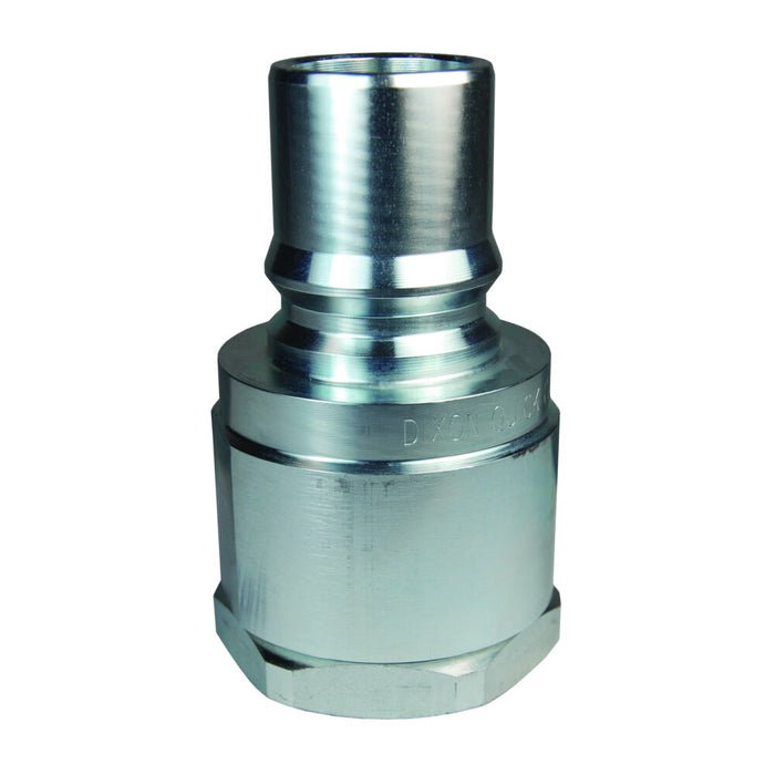 Niple Intercambio ISO-B Alto Volumen Dixon Serie-H 2-1/2" x 2-1/2" - 8 NPTF rosca hembra acero H20F20