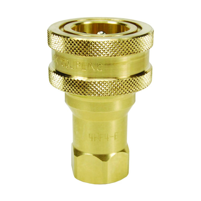 Cople Intercambio ISO-B Dixon Serie-H 1" x 1" - 11-1/2 NPTF rosca hembra latón 8HF8-B