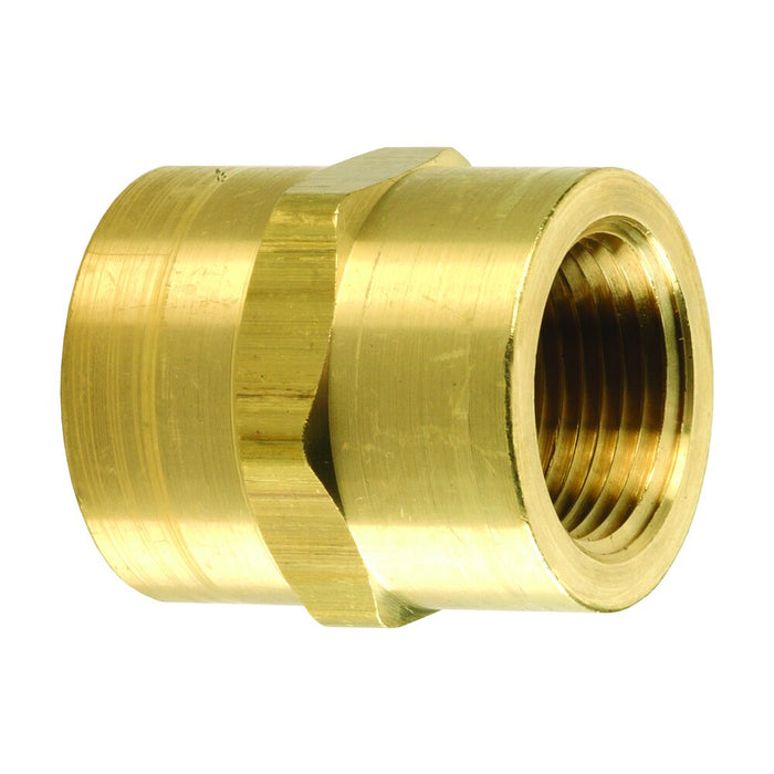Acople de Vástago Corto NPSM Hembra NPTF Acople con Hexágono Dixon 1/2" latón 3710808C