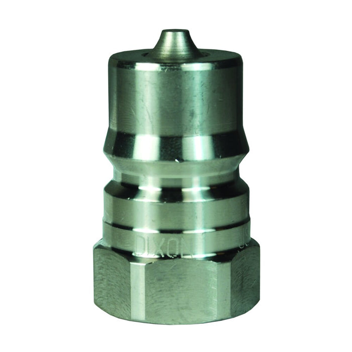 Niple Intercambio ISO-B Para Vapor Dixon Serie-HS 3/4" x 3/4" - 14 NPTF rosca hembra acero inoxidable 303 HS6F6-S