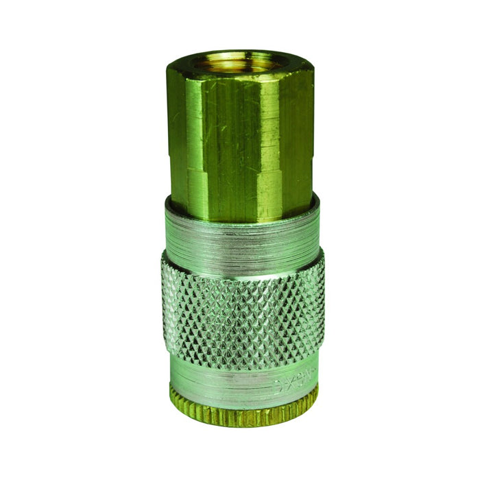 Cople Intercambio Truflate Dixon Serie-J 1/4" x 3/8" - 18 NPTF rosca hembra latón 2JF3-B