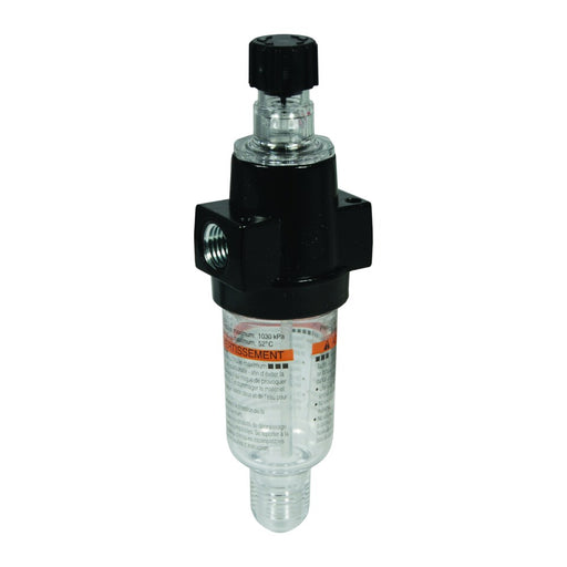 Lubricador Dixon 1/8" mini lubricador w/trans vaso 20 scfm – 1/8" L03-01A