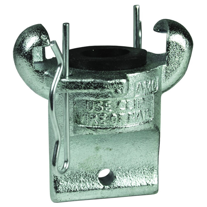 Manguera Dixon 1-1/4" en acero platinado GAM16