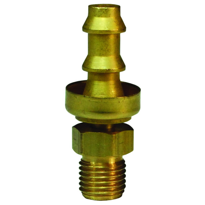 Manguera Dixon 1/4" × 1/2" macho en latón 2900408CBC