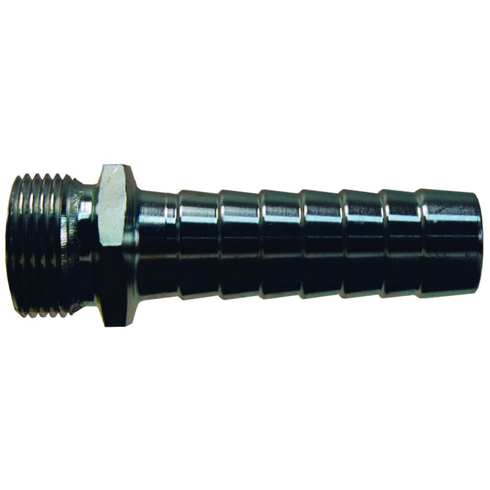 Manguera Dixon 3/4" macho rosca NPSM en acero platinado SS616