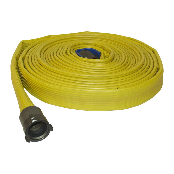 Manguera Dixon 2 1/2" × 50' hd yellow nitrile coupled nst rl al – 2 1/2" caucho H625Y50RAF