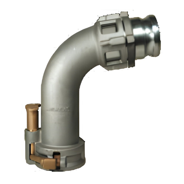 Mirilla de flujo Dixon macho en aluminio — serie 300
