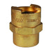 Coples Intercambio Bowes Dixon Serie-N 1/2" x 1" - 11-1/2 NPTF rosca hembra latón 4NF8-B