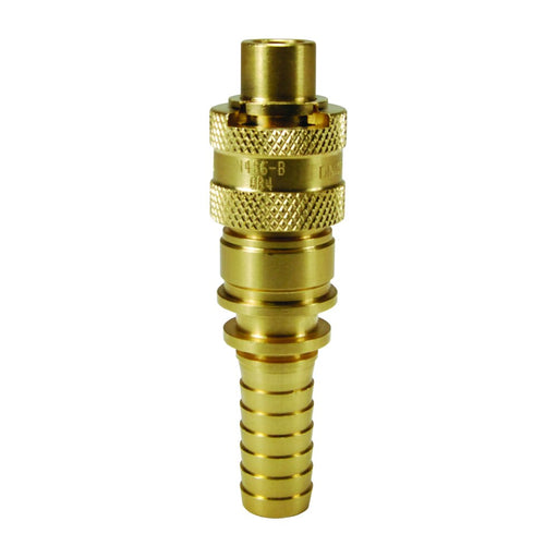 Niple Intercambio Bowes Dixon Serie-N 1/2" x 1" barbas para manguera latón N4S8-B