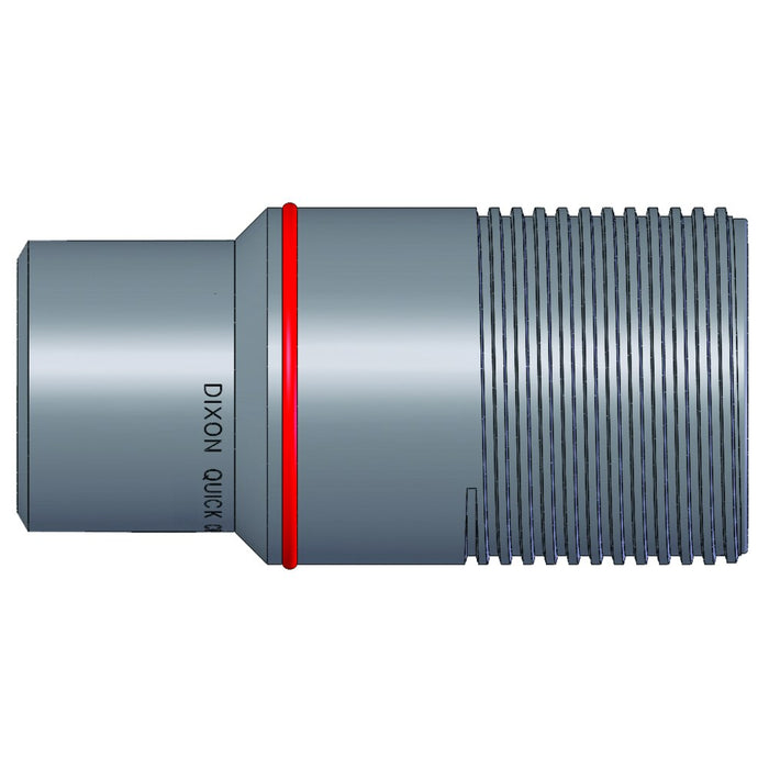 Niple Dixon 1-1/4" rosca NPTF en acero WS10F10-BOP