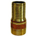 Niple Dixon 1/2" macho rosca macho NPT en latón BST1