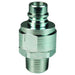 Niple Dixon 1/2" rosca macho NPTF en acero V4M4