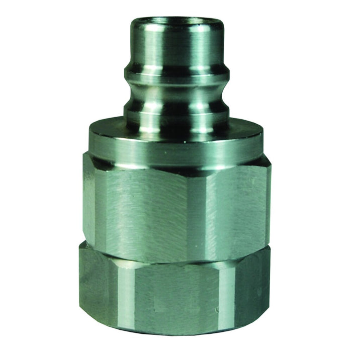 Niple Dixon 1/2" rosca NPTF en acero inoxidable 316 V4F4-SS